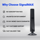 Enjoy unlimited entertainment with SignalMAX™