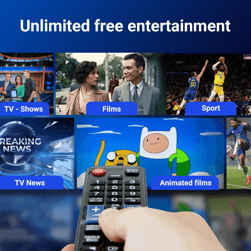 Enjoy unlimited entertainment with SignalMAX™